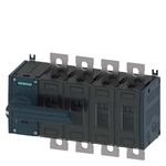 3KD3842-0PE10-0 (3KD38420PE100, 3KD3842-OPE1O-O, 3KD3842OPE1OO) ВЫКЛЮЧАТЕЛЬ-РАЗЪЕДИНИТЕЛЬ 250A, ТР.3, 4-ПОЛ ФРОНТ.УПР. СЛЕВА КОМПЛЕКТНОЕ УСТР. С СЕРОЙ РУЧКОЙ ПЛОСКИЕ КЛЕММЫ