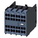 3RH2911-2FA40 (3RH29112FA40, 3RH2911-2FA4O, 3RH29112FA4O) МОДУЛЬ БЛОК-КОНТАКТОВ, 4НО: 1НО, 1НО, 1НО, 1НО Д. ВСПОМ. КОНТАКТОРОВ И КОНТАКТОРОВ ДЛЯ КОММУТАЦИИ ЭЛЕКТРОДВИГАТЕЛЕЙ, ТИПОРАЗМЕР S00 И  S0, ПРУЖИННЫЕ КЛЕММЫ, DIN EN 50005