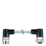 Купить 3RK1902-3NC10 (3RK19023NC10, 3RK19O2-3NC1O, 3RK19O23NC1O) POWER КАБЕЛЬ 7/8 ДЛЯ 24V, SWITCHED И UNSWITCHED PREASSEMBLED C 2X7/8 BOTH SIDES ANGLED, 2.5MM2 MALE -FEMALE 5 ПОЛ., LENGTH 10M