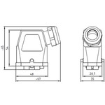 Купить 3RK1911-2BE10 (3RK19112BE10, 3RK1911-2BE1O, 3RK19112BE1O) 5 CONTACT SOCKETS 4MM2 CONNECTOR SET POWER SUPPLY F. CONNECTION TO MS, RSM OF ET 200PRO W. SLEEVE HOUSING ANGLED OUTLET SOCKET INSERT HAN Q4/2 INCL. SCREW FITTING