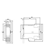3RN1010-1CB00 (3RN10101CB00, 3RN1O1O-1CBOO, 3RN1O1O1CBOO) РЕЛЕ ТЕРМИСТОРНОЙ ЗАЩИТЫ ЭЛЕКТРОДВИГАТЕЛЯ, СТАНДАРТНЫЙ БАЗОВЫЙ МОДУЛЬ, АВТО, 1НO+1НЗ, DC 24V ВИНТОВЫЕ КЛЕММЫ