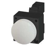 3SB3244-6AA60 (3SB32446AA60, 3SB3244-6AA6O, 3SB32446AA6O) КОМПЛЕКТНОЕ УСТРОЙСТВО КРУГЛОЕ ИНДИКАТОР С МАТОВОЙ ЛИНЗОЙ ВСТРОЕННЫЙ СВЕТОДИОД 24V UC БЕЛЫЙ С ДЕРЖАТЕЛЕМ