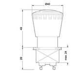 3SB3500-1HA20 (3SB35001HA20, 3SB35OO-1HA2O, 3SB35OO1HA2O) ИСПОЛНИТЕЛЬНЫЙ ЭЛЕМЕНТ ГРИБОВИДНАЯ КНОПКА С ФИКСАЦИЕЙ, 40MM ЗАЩИТА ОТ ДУРАКА, КРАСНАЯ, МЕТАЛЛИЧ.