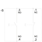 Купить 3SB3601-0AA21-0CC0 (3SB36010AA210CC0, 3SB36O1-OAA21-OCCO, 3SB36O1OAA21OCCO) КОМПЛЕКТНОЕ УСТРОЙСТВО,  КРУГЛ. PUSHBUTTON С ПЛОСКОЙ КНОПКОЙ КРАСН., 1НО+1НЗ С ДЕРЖАТЕЛЕМ, МЕТ. С ПРУЖИННЫМИ КОНТАКТАМИ