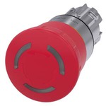 3SU1051-1HB20-0AA0 (3SU10511HB200AA0, 3SU1O51-1HB2O-OAAO, 3SU1O511HB2OOAAO) АКТУАТОР АВАРИЙНОЙ ГРИБОВИДНОЙ КНОПКИ С ВОЗМОЖНОСТЬЮ ПОДСВЕТКИ,, 22MM, КРУГЛ., ГЛЯНЦЕВЫЙ МЕТАЛЛ, КНОПКА КРАСНАЯ, 40MM, ПОДТВЕРЖДЕНИЕ СРАБАТЫВАНИЯ ФИКСАЦИЕЙ (POSITIVE LATCHING), ДЕБЛОКИРОВКА ПОВОРОТОМ