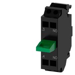 Купить 3SU1400-2AA10-3BA0 (3SU14002AA103BA0, 3SU14OO-2AA1O-3BAO, 3SU14OO2AA1O3BAO) КОНТАКТНЫЙ МОДУЛЬ С 1НО КОНТАКТОМ, ПРУЖИННЫЕ КЛЕММЫ, ДЛЯ МОНТАЖА НА ДНИЩЕ ПОСТА УПРАВЛЕНИЯ