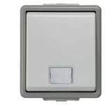 Купить 5TA4700 (5TA47OO) DELTA FLACHE ВЫКЛЮЧАТЕЛЬ 10А 250В НАВЕСНОГО МОНТАЖА IP44 С ЗАЩИТОЙ ОТ БРЫЗГ С КОНТРОЛЬНОЙ ЛАМПОЙ 1 КЛАВИША