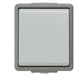 Купить 5TA4707 (5TA47O7) DELTA FLACHE ВЫКЛЮЧАТЕЛЬ 10А 250В НАВЕСНОГО МОНТАЖА IP44 С ЗАЩИТОЙ ОТ БРЫЗГ ПЕРЕКРЕСТНЫЙ 1 КЛАВИША 2 ПЕРЕКЛЮЧ. КОНТАКТА