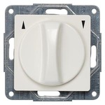 Купить 5TA7661 DELTA I-SYSTEM ТИТАНОВО-БЕЛЫЙ ВЫКЛЮЧАТЕЛЬ ЖАЛЮЗИ ПОВОРОТНЫЙ 2-ПОЛЮС. 55Х55ММ МОНТИРУЕМЫЙ ПОД ШТУКАТУРКУ  С/БЕЗ ФИКСАЦИИ КРАЙНИХ ПОЗИЦИЙ В ОБОИХ НАПРАВЛЕНИЯХ