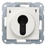 Купить 5TA7667 DELTA I-SYSTEM ТИТАНОВО-БЕЛЫЙ ВЫКЛЮЧАТЕЛЬ ЖАЛЮЗИС КЛЮЧЕМ 2-ПОЛЮС. ДЛЯ СИСТЕМ MASTER KEY 55Х55ММ МОНТИРУЕМЫЙ ПОД ШТУКАТУРКУ  БЕЗ ФИКСАЦИИ КРАЙНИХ ПОЗИЦИЙ В ОБОИХ НАПРАВЛЕНИЯХ И СИМВ. ВВЕРХ/ВНИЗ