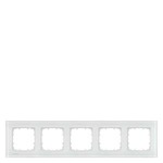 Купить 5TG1205-1 (5TG12051, 5TG12O5-1, 5TG12O51) DELTA MIRO РАМКА 5-МЕСТН. СТЕКЛО БЕЛОЕ