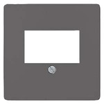 Купить 5TG1226-2 (5TG12262) DELTA I-SYSTEM ЧЕРН.МЕТАЛЛИК НАКЛАДКА TAE РОЗЕТКИ 55X55MM