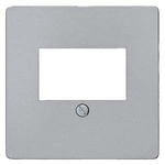 Купить 5TG1256-2 (5TG12562) DELTA I-SYSTEM АЛЮМИН.МЕТАЛЛИК НАКЛАДКА TAE РОЗЕТКИ 55X55MM