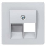 Купить 5TG1260 (5TG126O) DELTA I-SYSTEM АЛЮМИНЕВЫЙ МЕТАЛЛИК КРЫШКА СИСТЕМНОЙ РОЗЕТКИ  1X8-ПОЛЮС. 55X55MM