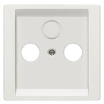 Купить 5TG1338 DELTA STYLE  ТИТАНОВО-БЕЛЫЙ КРЫШКА РОЗЕТКИ ДЛЯ RF/TV/SAT 68X68MM