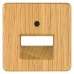 Купить 5TG1630 (5TG163O) DELTA NATURE СВЕТЛЫЙ ДУБ КРЫШКА СИСТЕМНОЙ РОЗЕТКИ CAT. 3+5/ BTR CAT.6 62X62MM