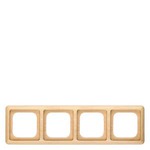 Купить 5TG1684 DELTA NATURE БУК РАМКА 4-МЕСТНАЯ С ПРЯМЫМИ УГЛАМИ 294X81MM
