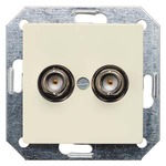 Купить 5TG2067 (5TG2O67) DELTA I-SYSTEM ЭЛЕКТРИЧЕСКИЙ БЕЛЫЙ BNC-РАЗЪЕМ 2-МЕСТНЫЙ 75ОМ С КРЫШКОЙ