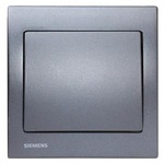 Купить 5TG5532-7NS (5TG55327NS) IRIS COVER PLATE FOR R, TV, SAT SOCKET OUTLETS 2 HOLES NEPTUNE STEEL