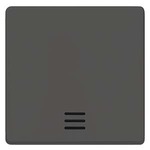 Купить 5TG6220 (5TG622O) DELTA I-SYSTEM ЧЕРНЫЙ МЕТАЛЛИК ВЫКЛЮЧАТЕЛЬ 1 КЛАВИША С ОКНОМ 55X55MM