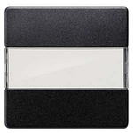 Купить 5TG6230 (5TG623O) DELTA I-SYSTEM ЧЕРНЫЙ МЕТАЛЛИК ВЫКЛЮЧАТЕЛЬ 1 КЛАВИША С ПОЛЕМ ДЛЯ НАДПИСИ 55X55MM