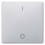 Купить 5TG6242 DELTA I-SYSTEM АЛЮМИНЕВЫЙ МЕТАЛЛИК ВЫКЛЮЧАТЕЛЬ 1 КЛАВИША С O/I СИМВОЛАМИ 55X55MM