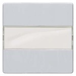 Купить 5TG6250 (5TG625O) DELTA I-SYSTEM АЛЮМИНЕВЫЙ МЕТАЛЛИК ВЫКЛЮЧАТЕЛЬ 1 КЛАВИША С ПОЛЕМ ДЛЯ НАДПИСИ 55X55MM