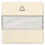 Купить 5TG6285 DELTA I-SYSTEM ЭЛЕКТРИЧЕСКИЙ БЕЛЫЙ ВЫКЛЮЧАТЕЛЬ 1 КЛАВИША С СИМВОЛОМ ЗВОНОК И ПОЛЕМ ДЛЯ НАДПИСИ 55X55MM