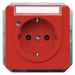 Купить 5UB1475 DELTA PROFIL ОРАНЖЕВЫЙ РОЗЕТКА SCHUKO 10A DC/ 16A AC 250V С БЕЗРЕЗЬБОВЫМИ КОНТАКТНЫМИ ЗАЖИМАМИ С ИНДИКАЦИЕЙ СТАТУСА И ПОЛЕМ ДЛЯ НАДПИСИ 65Х65 ММ