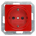 Купить 5UB1522 DELTA I-SYSTEM КРАСНЫЙ РОЗЕТКА SCHUKO 10A DC/16A AC 250В C ЗАЩИТНЫМ КОНТАКТОМ С БЕЗРЕЗЬБОВЫМИ КОНТАКТНЫМИ ЗАЖИМАМИ ЭЛ.-МЕХ.ЧАСТЬ С ДОП. ЗАЩИТОЙ ОТ ПРИКОСНОВЕНИЯ