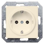 5UB1551 DELTA I-SYSTEM ЭЛЕКТРИЧЕСКИЙ БЕЛЫЙ РОЗЕТКА SCHUKO 10A DC/16A AC 250В C БЕЗРЕЗЬБОВЫМИ КОНТАКТНЫМИ ЗАЖИМАМИ ЭЛ.-МЕХ. ЧАСТЬ