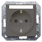 Купить 5UB1923 DELTA I-SYSTEM ЧЕРНЫЙ МЕТАЛЛИК РОЗЕТКА SCHUKO 10A DC/16А AC 250В C ЗАЩИТНЫМ КОНТАКТОМ  C ОТКИДЫВАЮЩЕЙСЯ КРЫШКОЙ C БЕЗРЕЗЬБОВЫМИ КОНТАКТНЫМИ ЗАЖИМАМИ И ПОЛЕМ ДЛЯ НАДПИСИ ЭЛ.-МЕХ.ЧАСТЬ