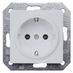 5UB1931 DELTA I-SYSTEM АЛЮМИНЕВЫЙ МЕТАЛЛИК РОЗЕТКА SCHUKO 10A DC/16А AC 250В C ЗАЩИТНЫМ КОНТАКТОМ C БЕЗРЕЗЬБОВЫМИ КОНТАКТНЫМИ ЗАЖИМАМИЭЛ.-МЕХ. ЧАСТЬ