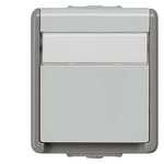 Купить 5UB4713 DELTA FLACHE РОЗЕТКА SCHUKO С КРЫШКОЙ 10A DC/16А AC 250В IP44 НАВЕСНОГО МОНТАЖА БРЫЗГОЗАЩИЩЕННАЯ С ПОЛЕМ ДЛЯ НАДПИСИ