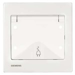 Купить 5UB5500-2KK (5UB55002KK, 5UB55OO-2KK, 5UB55OO2KK) IRIS SCHUKO SOCKET IP44, HINGED LID WITH INCREASED PROTECTION WITH METALLIC GRID, CLAWS 16A 250V AC WHITE