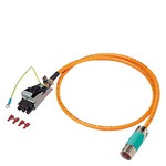 Купить 6FX6002-5LE00-1AF0 (6FX60025LE001AF0, 6FX6OO2-5LEOO-1AFO, 6FX6OO25LEOO1AFO) POWER CABLE, PREASSEMBLED 6FX6002-5LE00 FOR 1FL5 TO 10 NM 4X2.5 DMAX = 11.5 MM LENGTH =5M