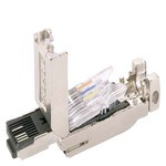6GK1901-1BB10-2AE0 (6GK19011BB102AE0, 6GK19O1-1BB1O-2AEO, 6GK19O11BB1O2AEO) SIMATIC NET IE FC RJ45 ШТЕКЕР, 180 RJ45, ШТЕКЕРНЫЙ СОЕДИНИТЕЛЬ С МЕТАЛ. КОРПУСОМ ДЛЯ ПРОМ. УСЛОВИЙ, ПРЕДНАЗНАЧЕН ДЛЯ БЫСТРОГО МОНТАЖА, 180 ГРАД. УГОЛ ВЫВОДА КАБЕЛЯ, 1 УПАКОВКА = 50 ШТ.