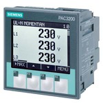 7KM2112-0BA00-3AA0 (7KM21120BA003AA0, 7KM2112-OBAOO-3AAO, 7KM2112OBAOO3AAO) Многофункциональное измерительное устройство SENTRON PAC3200, с ЖК дисплеем, размер панели 96x96 мм, напряжение питания 95 … 240 В АС, 110 … 340 В DC, измерительные входы Ue макс. 3 AC 690/400 В, Ie: /1 A или /5 A винтовые присоед. клеммы