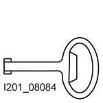 Купить 8GD9290 (8GD929O) ДВУХ БИТ КЛЮЧ ДЛЯ 3MM PIN ДЛЯ SIKUS-FLOOR И STAB-WALL РАСПРЕДЕЛИТ ШКАФ
