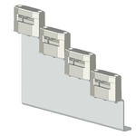 Купить 8GF5760 (8GF576O) STAB СУППОРТ УНИВЕРСАЛЬНЫЙ 4POLE STAGED, 15X5/20X5/30X5MM