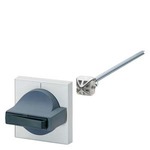 8UC7111-1BB10 (8UC71111BB10, 8UC7111-1BB1O, 8UC71111BB1O) ДВЕРНОЙ ПРИВОД 8UC7 HANDLE TI-GREY/BL.GREEN BASIC МАСКИРУЮЩАЯ РАМКА LIGHT GRAY FOR 3-POLE  SWITCH DISCONNECTOR 3KL50, 3KM50, 3KA50, 3KA51 FOR ACTUATING SHAFTS 6X6MM МАСКИРУЮЩАЯ РАМКА LIGHT GRAY